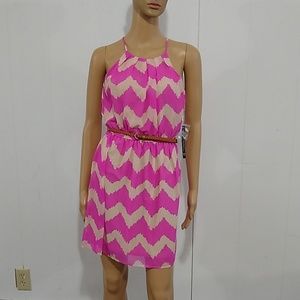 NWT Junior's As U Wish Pink Dress Size Small